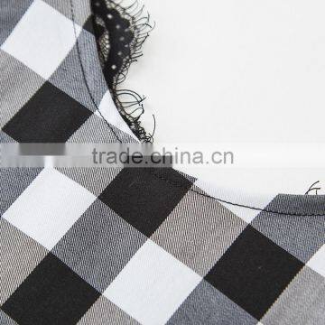 ShiJ 2017 New Design Brand Casual Black White Lattice Lace Vest Women Dresses photo-6