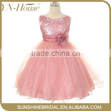 Free Shipping High Quality Baby Girl Dress Christening 2 - 14 Year Birthday Dress For Baby Girl photo-2