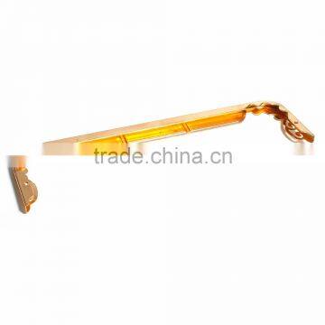 Iron Based Alloy Kiss Clasp Purse Frame Silver Gold Plated Glitter 21cm(8 2/8") x 5.4cm(2 1/8"), 1 Piece photo-3