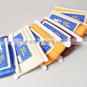 Single Fold Polyester Satin Bias Binding Tape 25yds/card photo-2