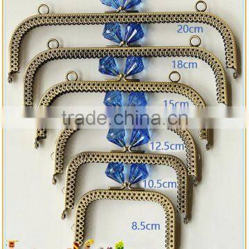 Wholesale Rhinestone Decorate Handicraft Bag Supplies Open Channel Purse Frame photo-6