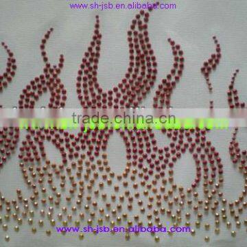 fashion strass hot fix motif design