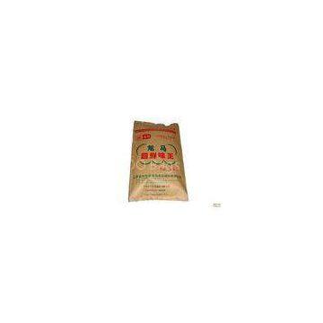 Yellow Polypropylene Woven Bags / PP Woven Sacks For Packing Cereal , Sand , Chemical Material