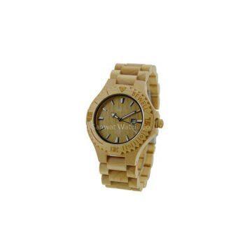 Classic Style 100% Natural Maple Watch