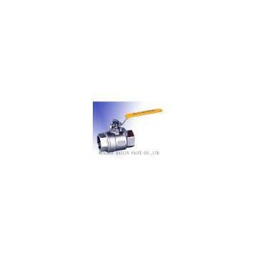 Two piece ball valves(Manual operated ball valves, China valve manufacturer, S.S. ball valves)