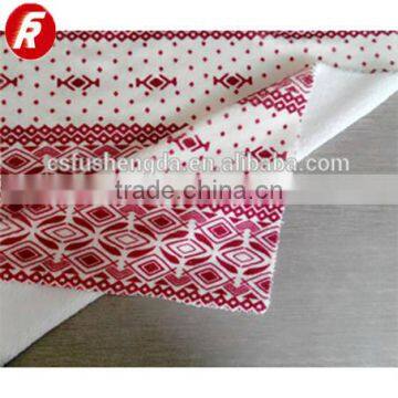 doule coral fleece printing