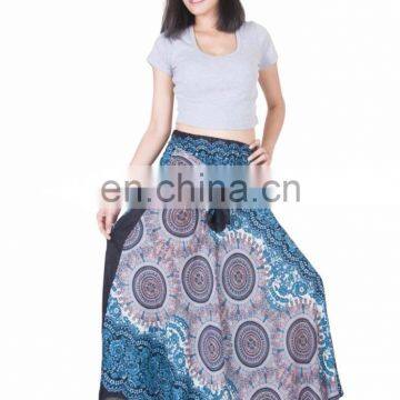 Lofbaz Bohemian Women's Long Skirt Hippie Style One Size Fits for All photo-4