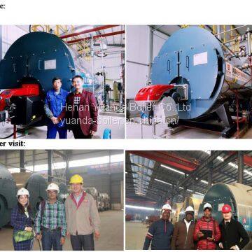 10 Bar 3 Ton Diesel Oil Fired Steam Boiler for Milk Processing Line photo-3