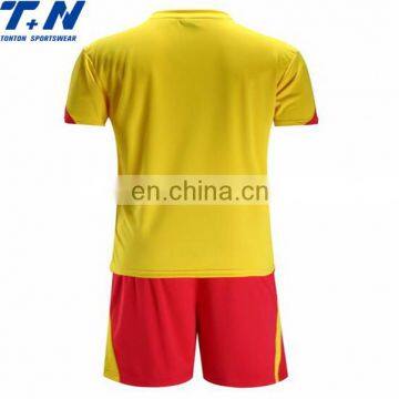 Customized Name Number Logo Football Jersey for Teenager