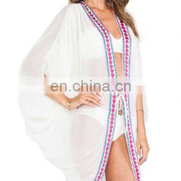 CHEFON Ladies fashion kimono maxi dress