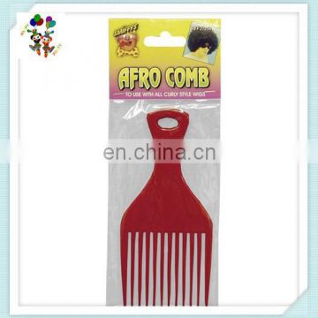 Cheap Plastic Party Fancy 70s Afro Hair Wig Comb HPC-0937