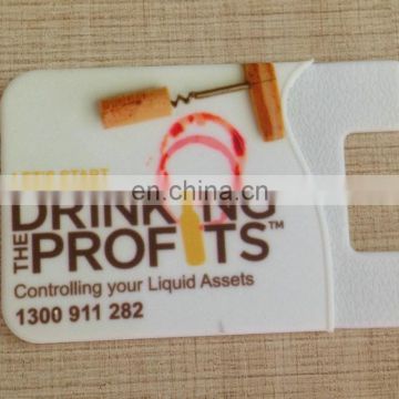 Silk printing / digital printing logo silicone card holder with 3m sticker for universal mobile phone sticking