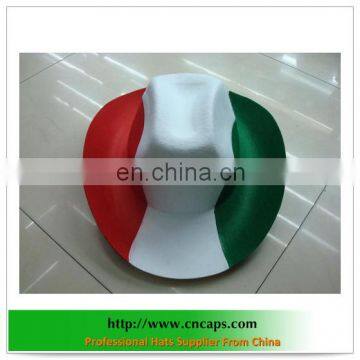 Party Flag Hat With Custom Made Hatband