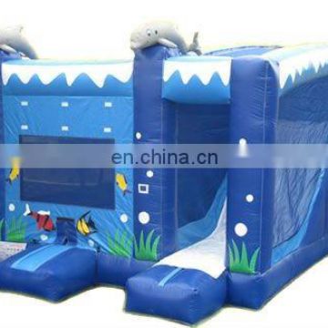 2012 underwater world jumping castle with slide