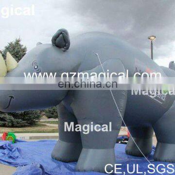 Rhino inflatable cartoon model