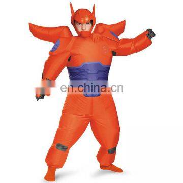 Big Hero 6: Red Baymax Inflatable Costume For Kids