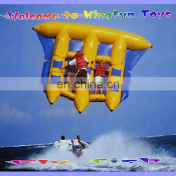 Excited inflatable flyfish/ fly fish boat