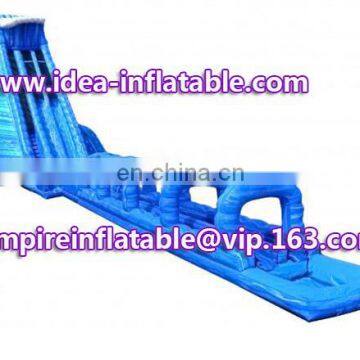 giant double line inflatable water slide with exciting sliding chute ID-SLL008