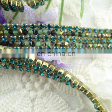 Hotfix Crystal Rhinestone Mesh Trim for Clothing photo-4