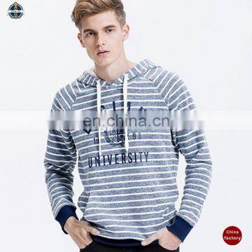 T-MH502 Men Casual Custom Print Stripe Sweatshirts