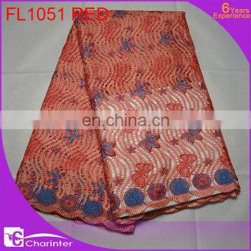 Free Shipping High Quality African Cord Lace/latest Design French Guipure Lace Fabric