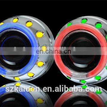 Bixenon Projector Lens kit with Angel Eye CCFL H1 H7 H4 H13 HB3 HB4 9004 9007+2pcs 35w AC Ballasts for Headlamp