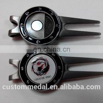 Custome Zinc Alloy Antique Silver Plating Divot Tool Divot photo-6