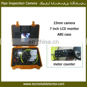 50m cable TEC-Z710DLK sewer inspection camera, with meter counter