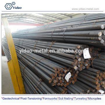 PSB930 1080 Post Tensioning Bar High Strength Thread Steel Bar D15-50 photo-3