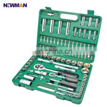 NEWMAN China O1058 Professional 94 Pcs In Blow Case Bit Socket Wrench Hand Tool Set