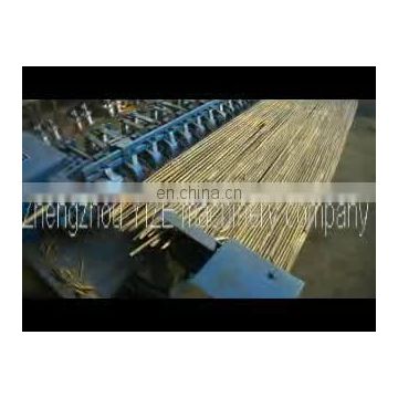 Trade Assurance Bamboo and Reed Mat Weaving Machine Reed Screen Knitting Machine