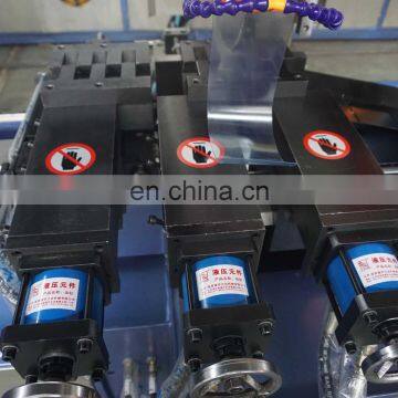 YJ-425CNC Automatic Pipe Cutting Machine (Servo Feeding,servo Tail Material , Left and Right Clamping)