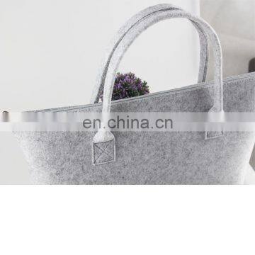 2019 Customized Simple Shopping Felt Handbag for Women photo-5