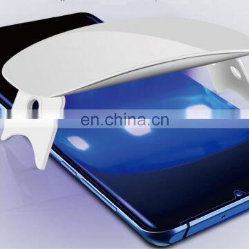 0.1mm Ultra-Thin Glass for Samsung Curved Mobile HD UV Glass for Note20 Ultra With UV Glue and Led Light photo-4