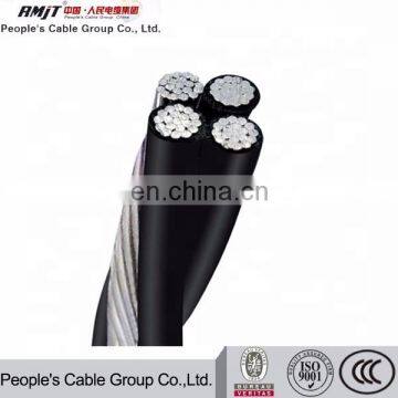 33kv Bare ACSR Neutral Core Duplex 4x150mm2 Aluminum ABC XLPE Cable 100mm2 Aerial Cable photo-3