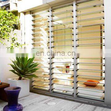 Economy Aluminum Bathroom Louvers Glass With Glass Shutters photo-2