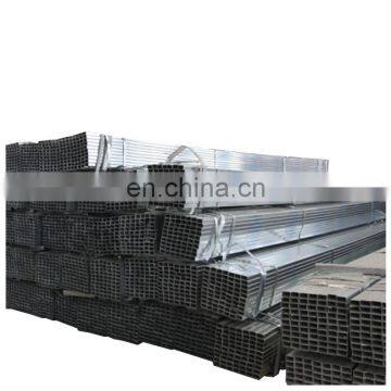 Q195 Q235 25X25 40X40 50X50 100X100 Hot Dip Galvanized Steel Pipe Iron Carbon Square Rectangular Steel Tube