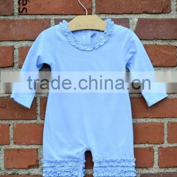 Wholesale children's boutique clothing 2016 baby long sleeves romper