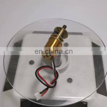 1215ZWW 12v low rpm speed dc brushless geared motor with dia14mm round shape gear box screw leap shaft