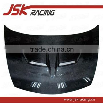 CARBON FIBER HOOD BONNET WITH 2 HOLE FOR 2006-2009 HONDA CIVIC FD2 ( JSK121029)