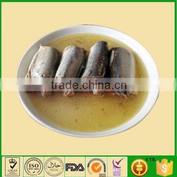 best selling canned fish canned sardine in oil, fast shipping available