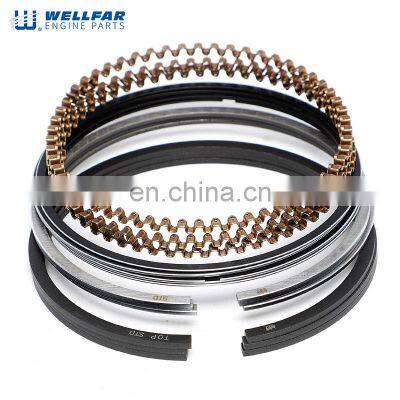 A25010 FIAT Original Quality 1.5+1.5+3 piston rings 76mm for FIAT PAILO 1.3-1.5 engine parts