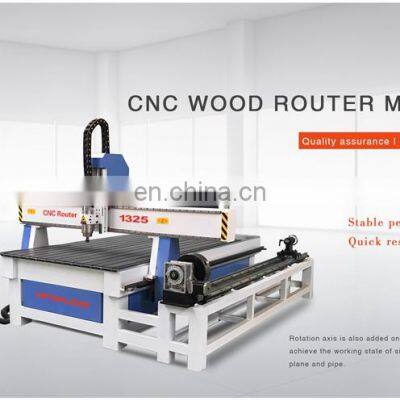Add Rotary Axis Wood Board/tube Carving 3D Hollow Cutting Staircase Round Handrail Cnc Carving Machine photo-2