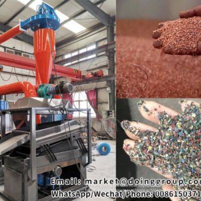 Low investment high profit copper cable wire recycling machine