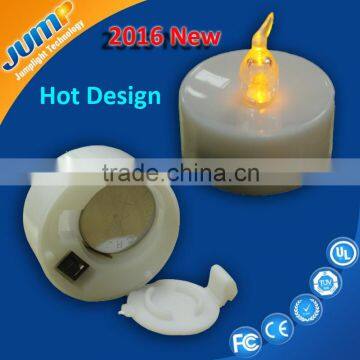 2016 New product led light candle lights tea light candle for party