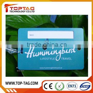 international airport gift PVC luggage tag