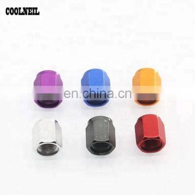 Supplier Of Guangzhou Car Accessories Colorful Aluminum Alloy Hexagonal Wheel Ventildeckel alve Cap