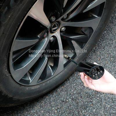 Free Custom Logo 150PSI Smart Portable Electric Wireless Mini Car Bike Tire Inflator Bicycle Air Pump photo-5
