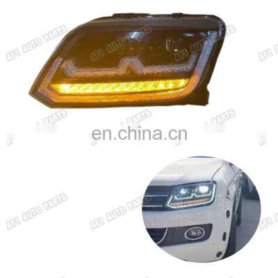 LED Headlight Head Lamp For VW Amarok 2008 - 2015