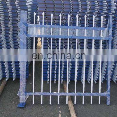 High Security Railing Designs Pvc Coated Fence Picket Fence From China Factory for Garden